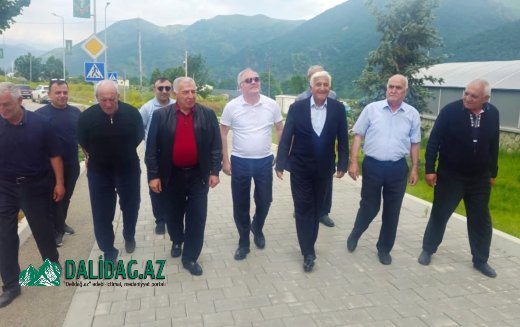 Kəlbəcərdə rayon sakinləri ilə görüş keçirilib - Foto